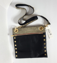 Hammitt Montana Reversible Pewter Black Leather Large Crossbody Shoulder... - $524.45 CAD
