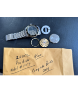 Invicta Stainless Steel Men's Pro Diver 45mm Quartz Watch IN-15074 "PARTS ONLY" - $30.60