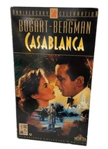 Casablanca Humphrey Bogart Ingrid Bergman VHS - £4.55 GBP