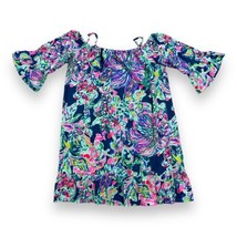 Lilly Pulitzer Girl’s Exotic Esplanade Jaci Cold Shoulder Dress Size XL ... - £19.03 GBP