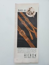 Hickok Tooled Steerhide Belts Braces Bar-H Bronco Rider 1940 Vintage Pri... - €8,65 EUR