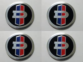 Datsun 7 - Set of 4 Metal Stickers for Wheel Center Caps Logo Badges Rims  - $24.90+