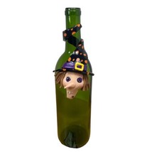 Ganz Halloween Warty Witch Wine Collar Gift Wine Bottle - £5.07 GBP