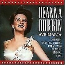 Deanna Durbin : Ave Maria CD (2008) Pre-Owned - $15.20