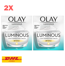 2X OLAY Luminous Light Perfecting Day Cream SPF15 PA++ White Radiance Sk... - $64.96