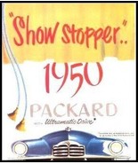 1950 Packard Show Stopper Brochure, Ultramatic Drive, Original Near MINT - £16.32 GBP