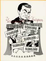 1960 Rotman Ad Art TV PHOTO Marvin Miller Millionaire k450 - $19.99