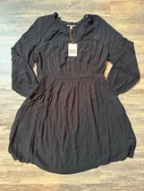 Knox Rose Dress A-Line Black XL Target Pockets Lace Flowy Boho - £12.89 GBP