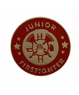 Junior Firefighter Firefighting Fire Department Rescue Enamel Lapel Hat Pin - $11.95