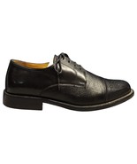Johnston &amp; Murphy Signature Dress Shoes Mens US 8.5M Black Leather Itali... - $1,010.63 MXN