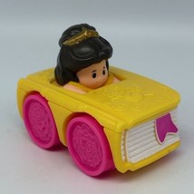 Fisher Price LITTLE PEOPLE WHEELIES Disney Princess BELLE Yellow Book Sh... - €15,40 EUR