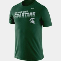 Michigan State Spartans Mens Nike Legend Sideline DRI-FIT T-Shirt - XXL/XL/L NWT - £19.66 GBP