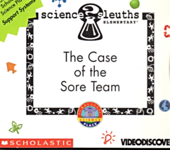 The Case of the Sore Team  Science Sleuths Elementary - PC software - £2.59 GBP