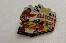 Bill Elliott Race Car Driver Pin #94 McDonalds Unocal 76 - £16.40 GBP