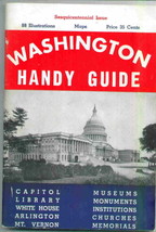  Washington Handy Guide 1950 *** On sale now !!! *** - $6.95