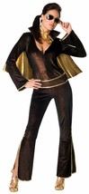 Secret Wishes Lady Elvis Presley Adult Halloween Costume Women&#39;s Size X-SMALL - £35.14 GBP