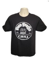 Two Frogs Grill Ardmore Ok Adult Medium Black TShirt - £14.99 GBP