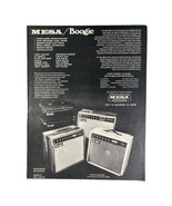 Mesa Boogie Vintage 70s Print Advertisement Guitar Amplifier Music - £14.58 GBP
