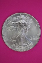 Key Date 1995 BU American Silver Eagle Key Date 1 Ounce 999 Exact Coin S... - £42.39 GBP