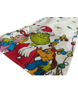 Dr. Seuss Grinchmas Grinch, Cindy Lou Hoo, Max the Dog Festive 90in Tabl... - $13.08