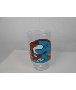 1965 Vintage Snoopy &amp; Woodstock Little bit of country in all of us Glass... - £13.08 GBP