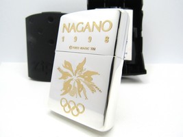 Nagano Olympic 1998 ZIPPO 1996 Unfired Rare - £74.72 GBP