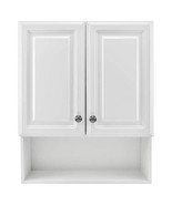 Glacier Bay 23.1&quot;x27.9&quot; Rectangular White Framed Surface Mount Medicine ... - $107.16 CAD