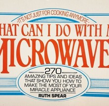 1988 What Can I Do With My Microwave Paperback Cookbook Kitchen Vintage  - $19.99