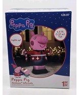 Gemmy Peppa Pig in Christmas Outfit 4.5 Feet Tall Inflatable Airblown- L... - €27,11 EUR