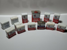 Schilling Spice Tins - USA Vintage Various years/sizes 1950/1970&#39;s - £2.80 GBP+