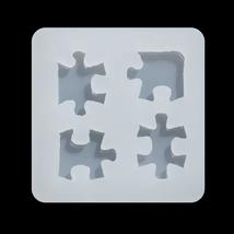 Fluid Arts DIY Accessories Resin Clay Tool Puzzle Crystal Epoxy Jigsaw Mold Sili - £8.04 GBP