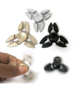 1 Gyro Tri-Spinner Fidget High Quality Metal Edc Hand Finger Spinner Foc... - $21.99