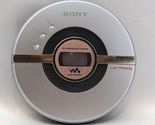 Sony D-EJ106CK Silver CD Walkman Portable CD Player G-Protection - For P... - $7.99