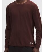 2026 LULULEMON TEAMCANADA METAL VENT TECH LS SHIRT~MAPLE/BLACK GARNET~XS... - $235.54 CAD