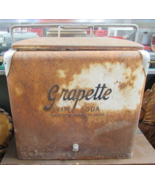 Large Retro Vintage Grapette Soda Cooler Ice Chest 17&quot; Tall - $270.79 CAD
