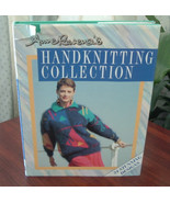 Vintage design book Handknitting Collection by Anne Rowena 1990s clothing  - $19.75