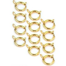 12 Pocket Watch Connectors Fobs Gold Plated 12mm Parts - $10.82