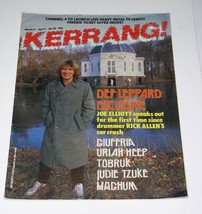 Def Leppard Kerrang! Magazine Vintage 1985 Uriah Heep Guiffria Magnum To... - $19.99