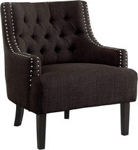 Homelegance Charisma Fabric Accent Chair, Chocolate - $363.99