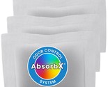 Absorbx Odor Filters 3-Pack, Absorbs Trash Odors, Natural Activated Carb... - $43.69