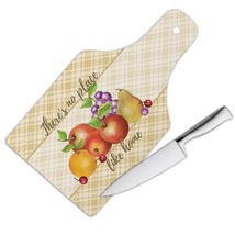Personalized Fruit Still Life : Gift Cutting Board Theres No Place Like Home Wed - £23.17 GBP