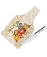 Personalized Fruit Still Life : Gift Cutting Board Theres No Place Like ... - £22.77 GBP