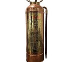 Brass Fire Extinguisher The Buffalo Fire Brand Early 1900s Empty 23 In Vtg - $247.50