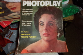 vintage Photoplay magazine Vol. 57 No. 4 with Elizabeth Taylor on the co... - $15.00