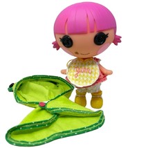 Lalaloopsy Littles Sprinkle Spice Cookie Doll Green Hooded Frog Robe - £12.60 GBP