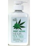 1 Bottles Natural Therapy 16.9 Oz Hemp Tea Tree Relaxing Refreshing Body... - €19,74 EUR