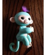 2016 Womwee Interactive Talking Fingerling Green Monkey Purple Hair Toy ... - $127.40 MXN