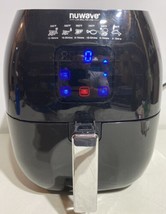Nuwave Brio Digital Air Fryer Model 36001 Black 3 Qt. Tested &amp; Working - £23.88 GBP
