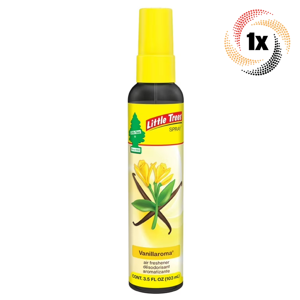 1x Bottle Little Trees Vanillaroma Car Spray | 3.5oz | Prevents Odor &amp; S... - $10.73