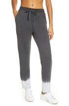 Zella Sweatpants Grey Dip Dye Jogger Pants Drawstring SZ XS NWT - $39.20